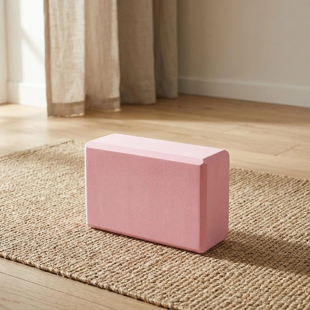Bricks For Yoga With Hexa Grip And EVA Support