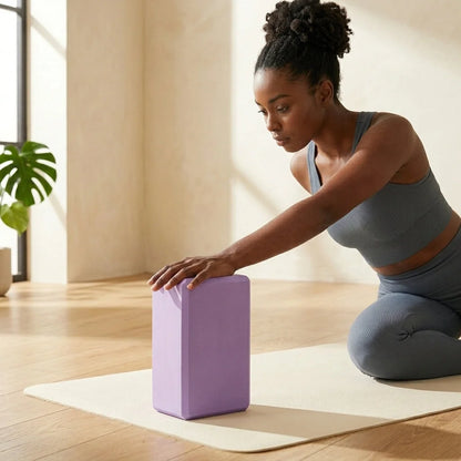 Bricks For Yoga With Hexa Grip And EVA Support