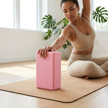 Bricks For Yoga With Hexa Grip And EVA Support