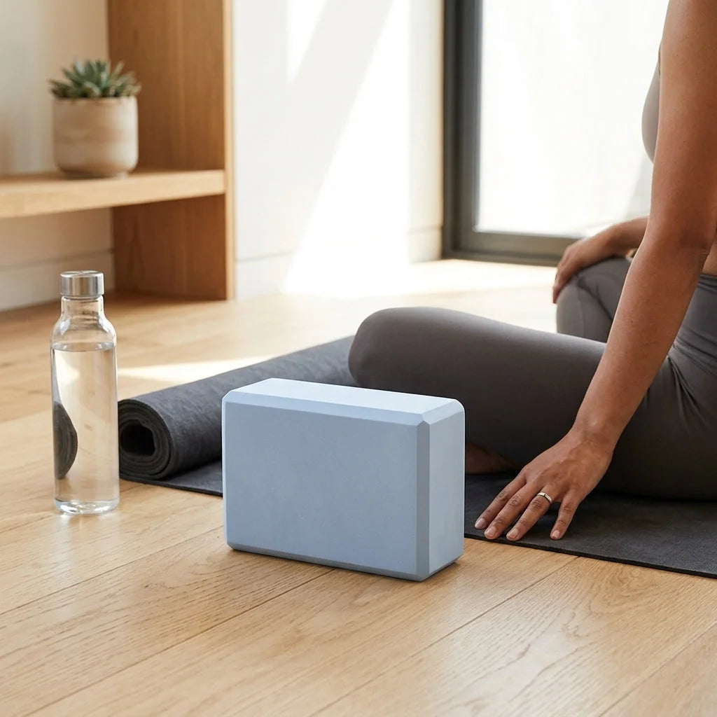 Bricks For Yoga With Hexa Grip And EVA Support