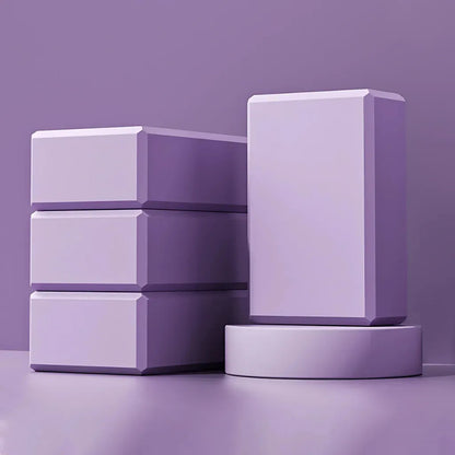 Bricks For Yoga With Hexa Grip And EVA Support