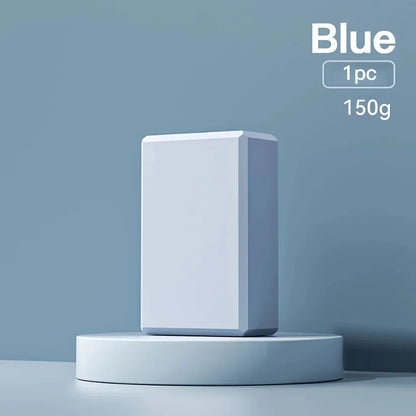 Bricks For Yoga With Hexa Grip And EVA Support - Blue