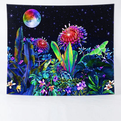 Buy Tapestry With UV Reactive Festival Design