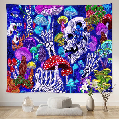 Buy Tapestry With UV Reactive Festival Design
