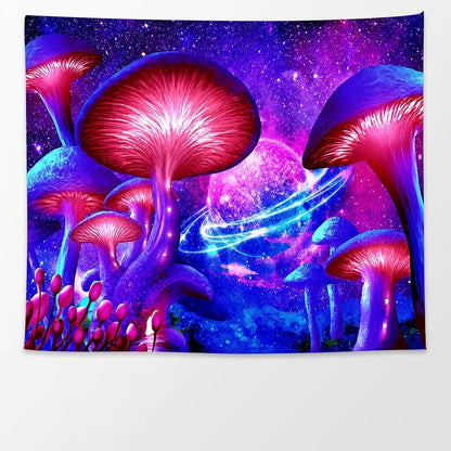 Buy Tapestry With UV Reactive Festival Design