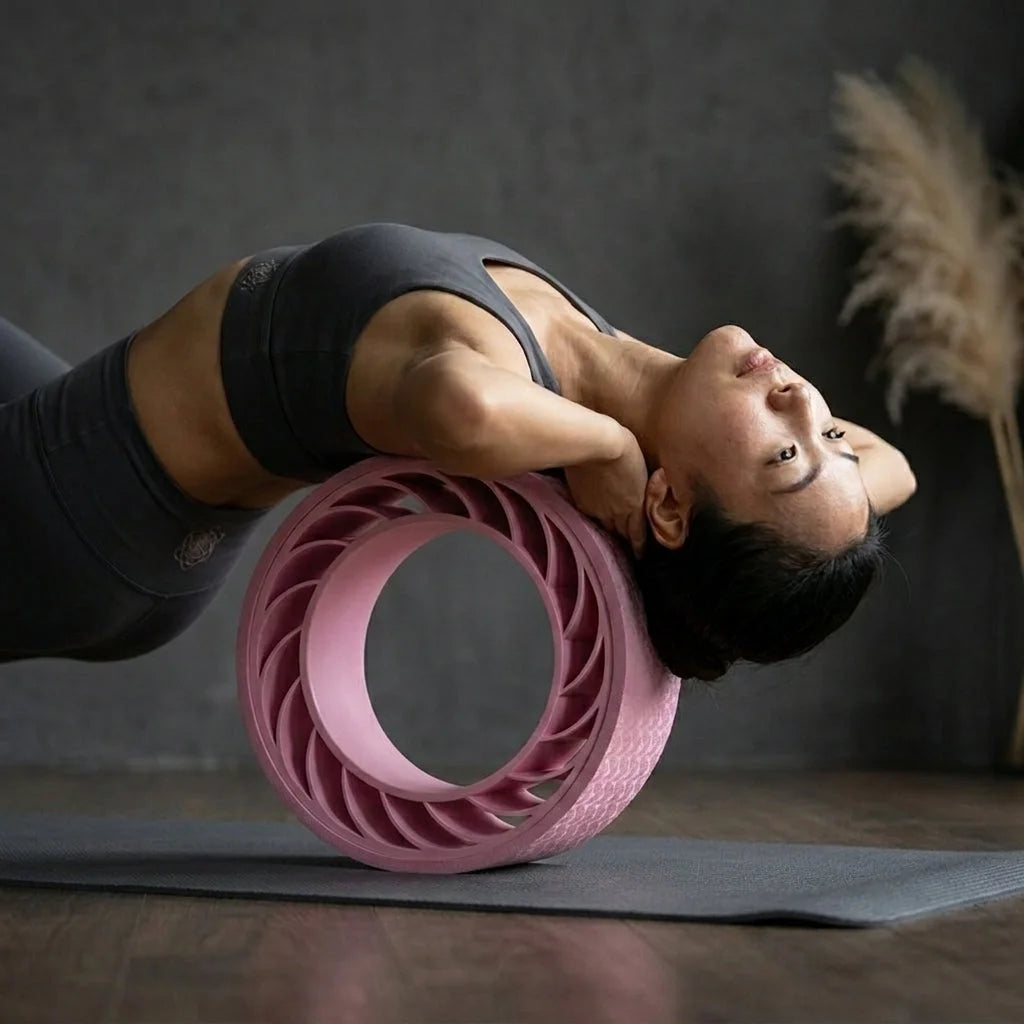 Buy Yoga Wheel For Backbends And Deep Stretch Relief