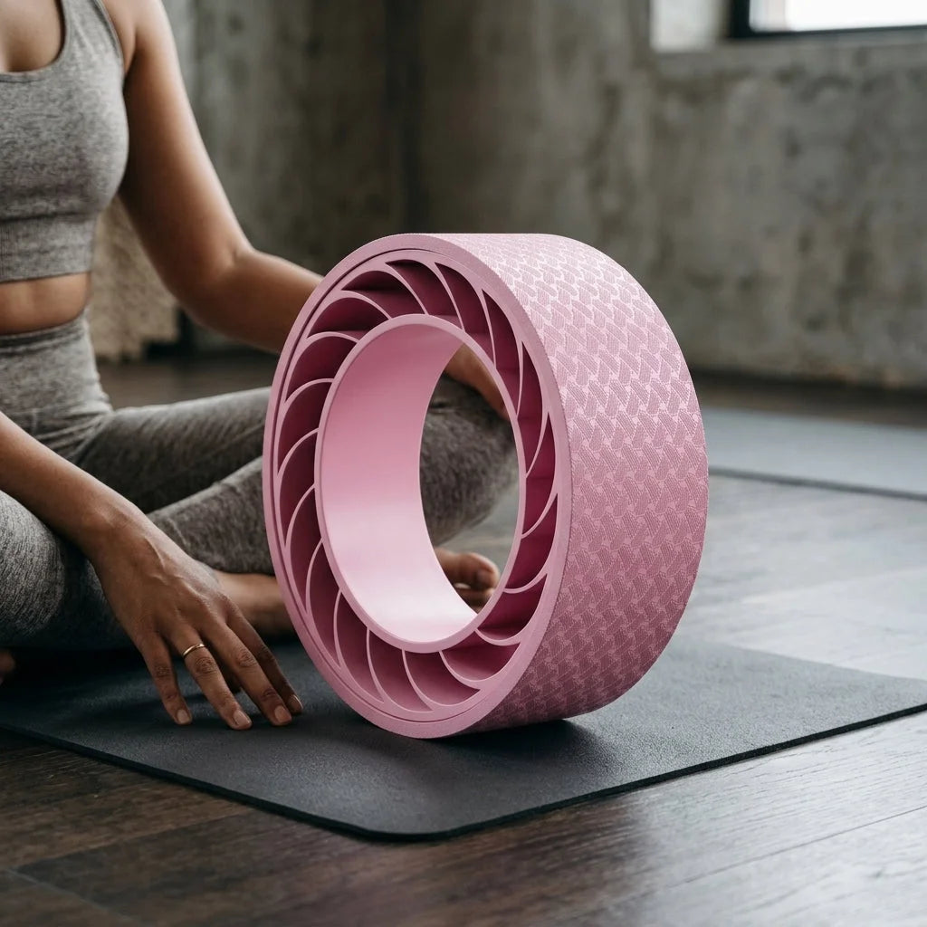 Buy Yoga Wheel For Backbends And Deep Stretch Relief