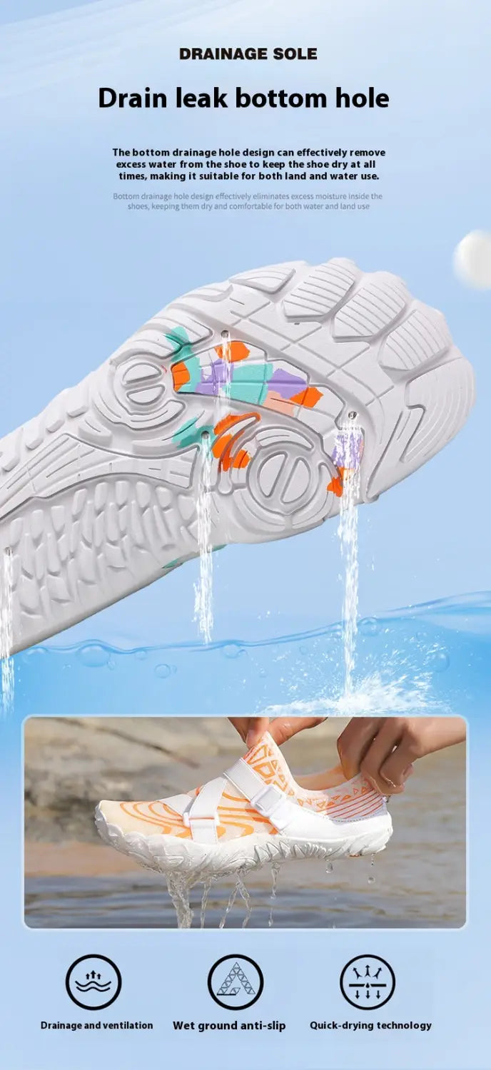 Outdoor Yoga Shoes With Breathable Mesh And Grip Sole