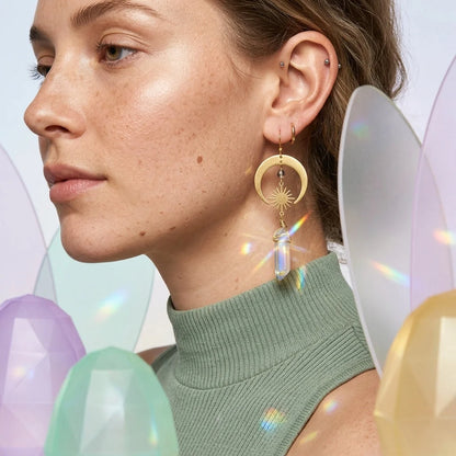 Celestial Charm Boho Chandelier Earrings - Earrings