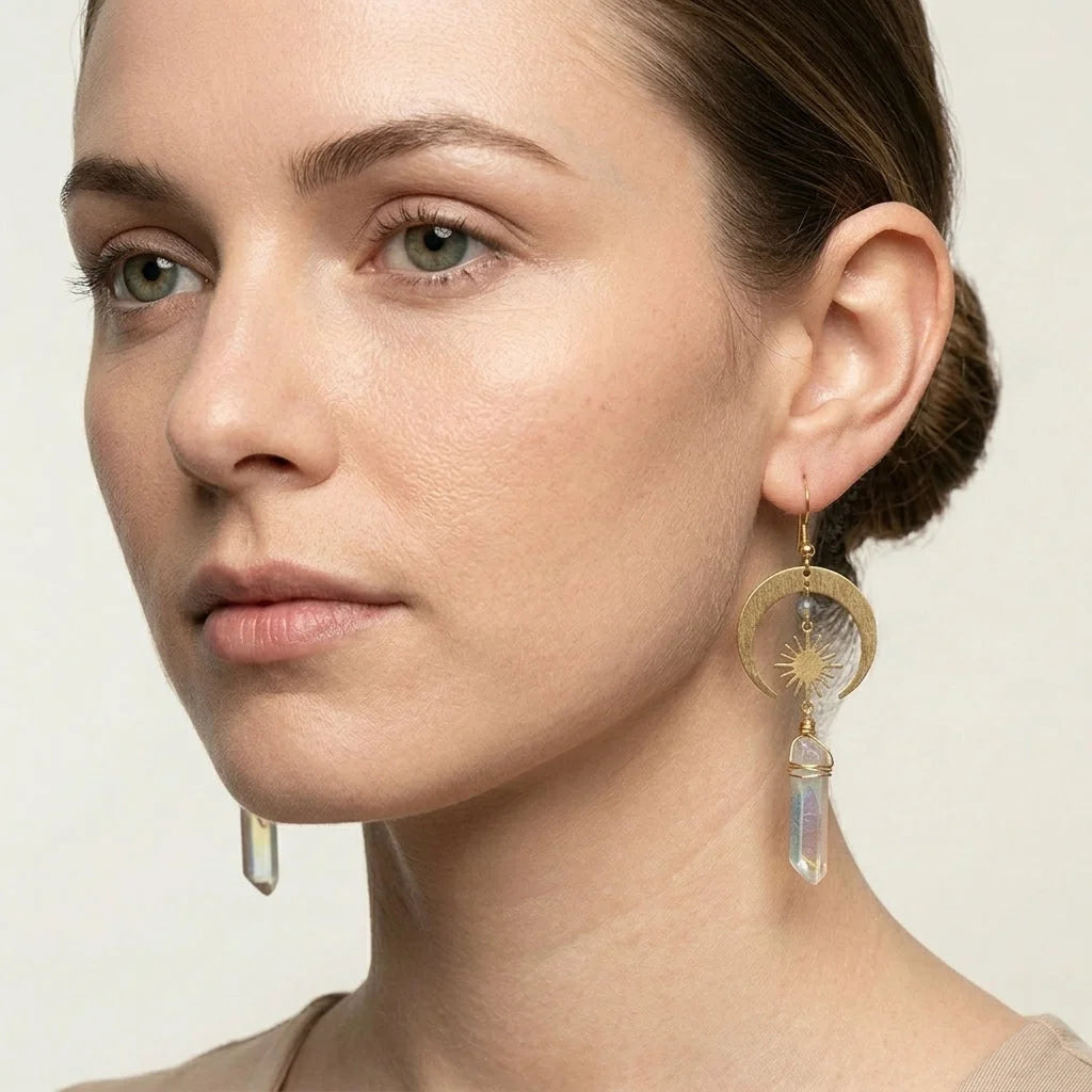Celestial Charm Boho Chandelier Earrings - Earrings