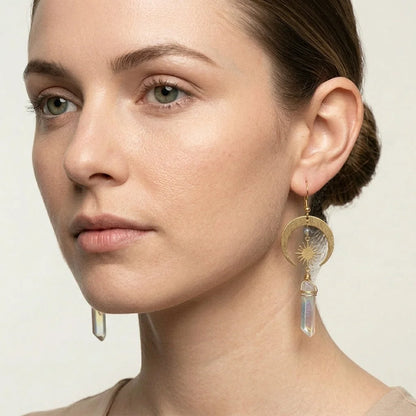 Celestial Charm Boho Chandelier Earrings - Earrings