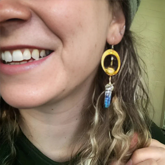 Celestial Charm Boho Chandelier Earrings - Earrings