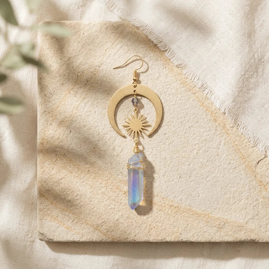 Celestial Charm Boho Chandelier Earrings - Earrings