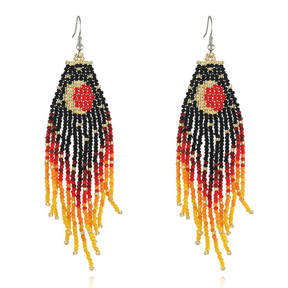 Celestial Charms Boho Tassel Earrings - 1style