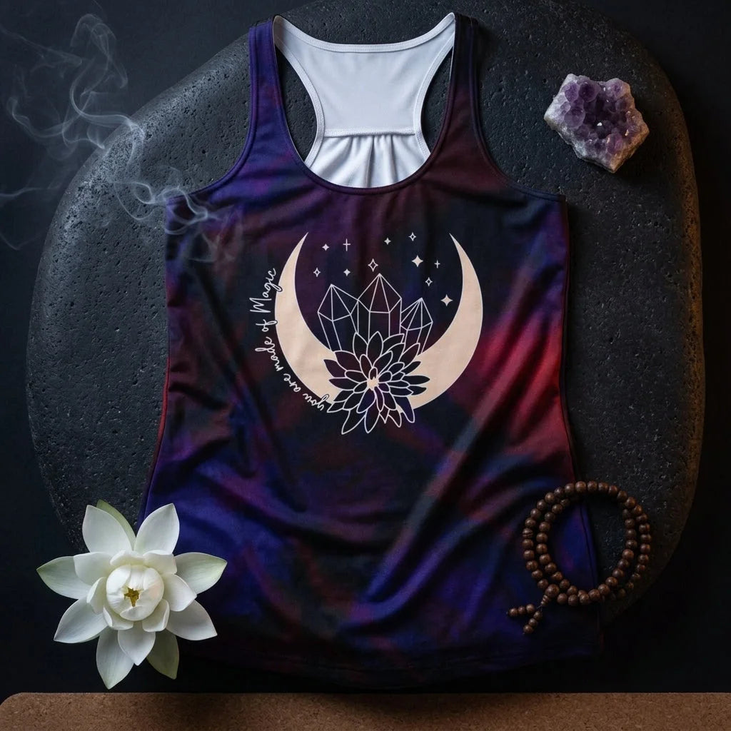 Celestial Magic Ladies Racerback Tank