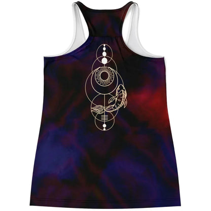 Celestial Magic Ladies Racerback Tank