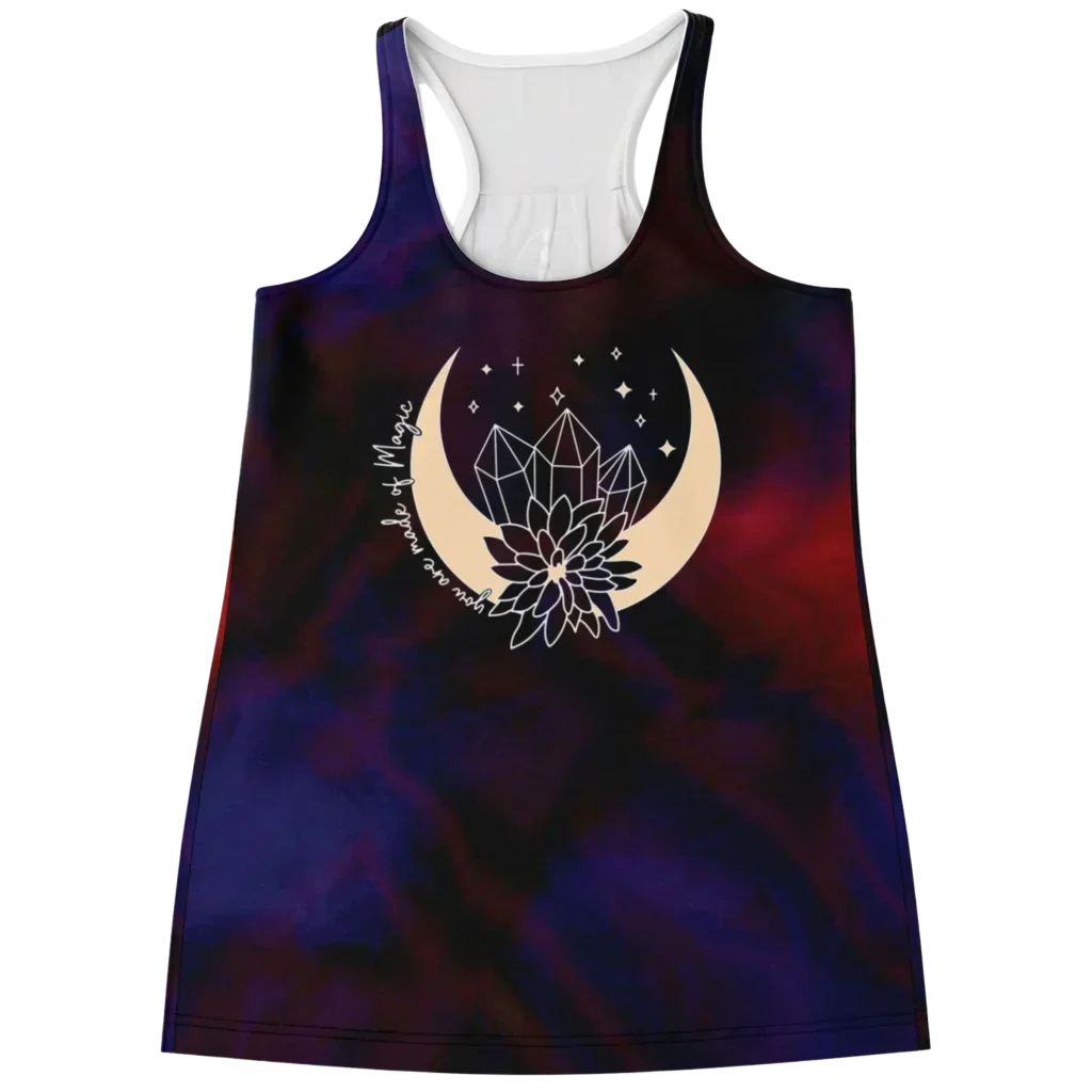 Celestial Magic Ladies Racerback Tank - XS