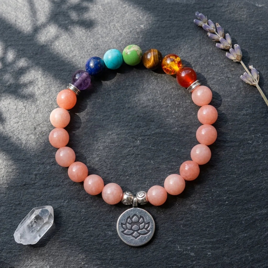 Chakra Gemstone Bracelet For Everyday Wellness