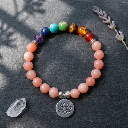 Chakra Gemstone Bracelet For Everyday Wellness