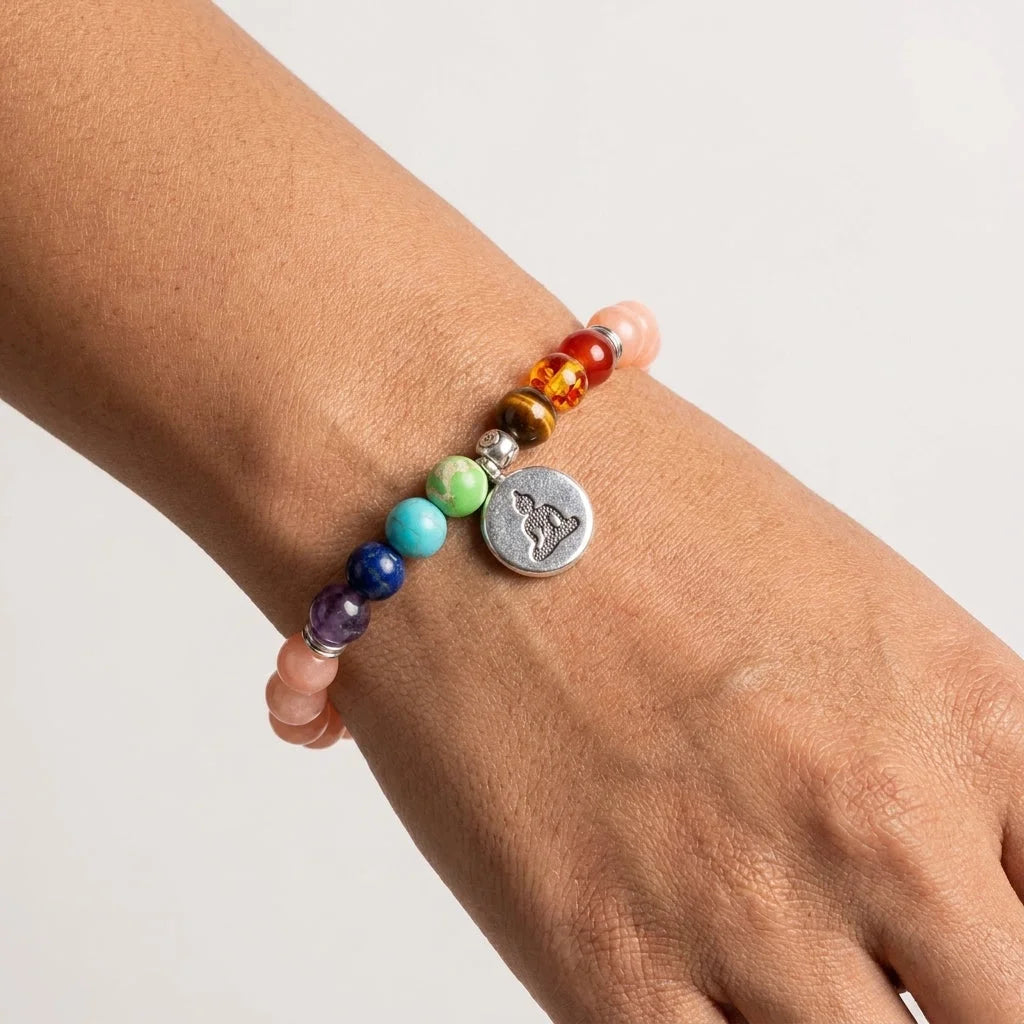 Chakra Gemstone Bracelet For Everyday Wellness