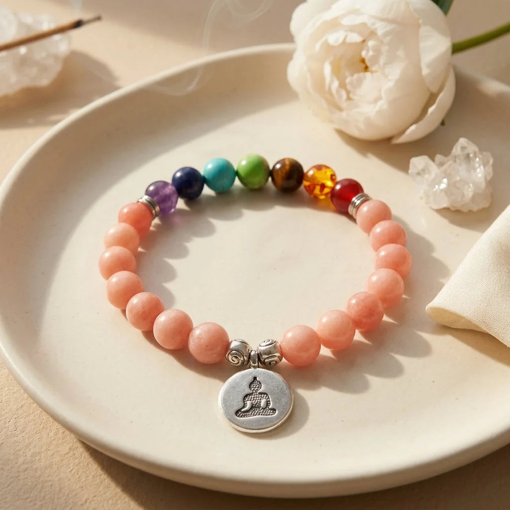 Chakra Gemstone Bracelet For Everyday Wellness