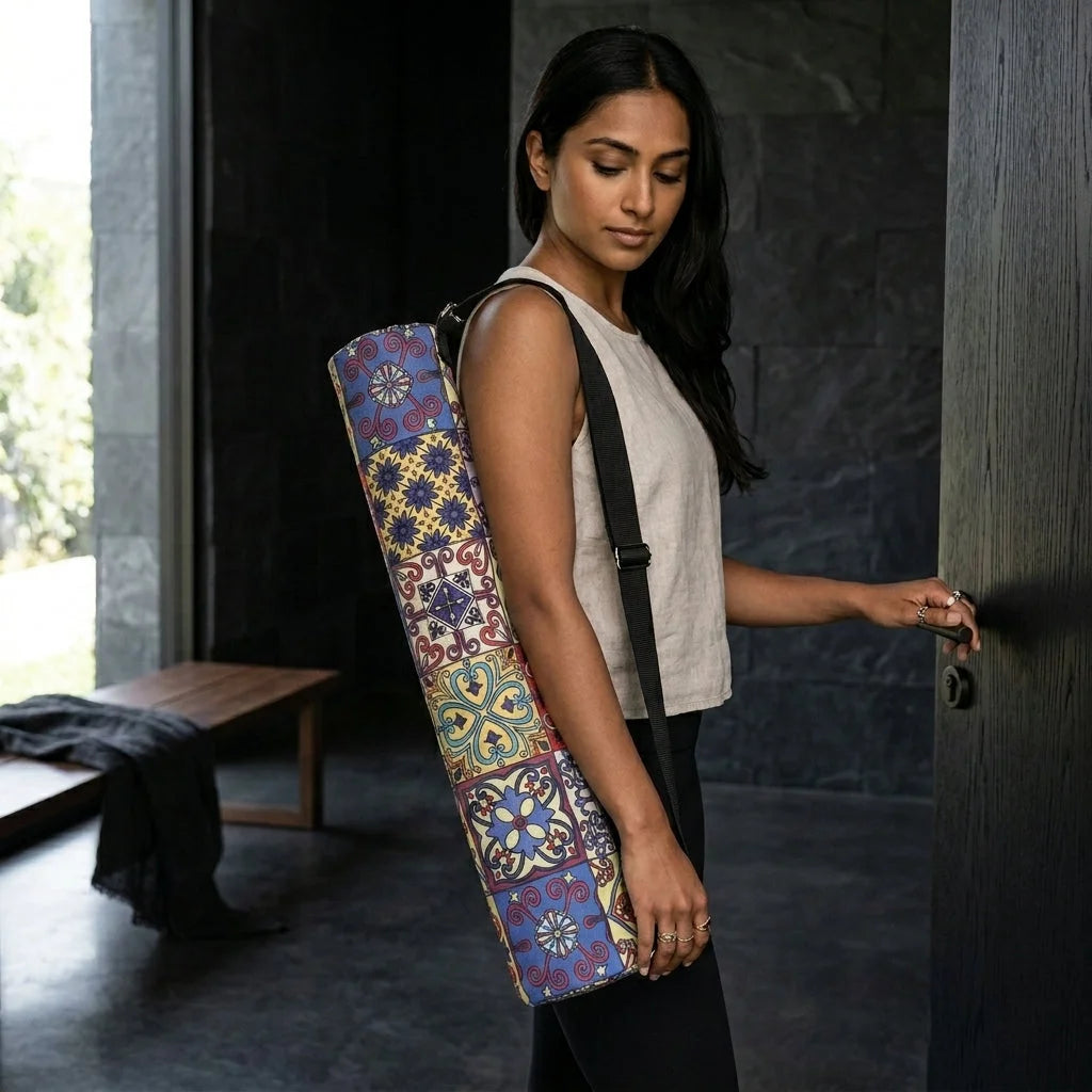 Chic And Spacious Yoga Matt Bag For Daily Flow