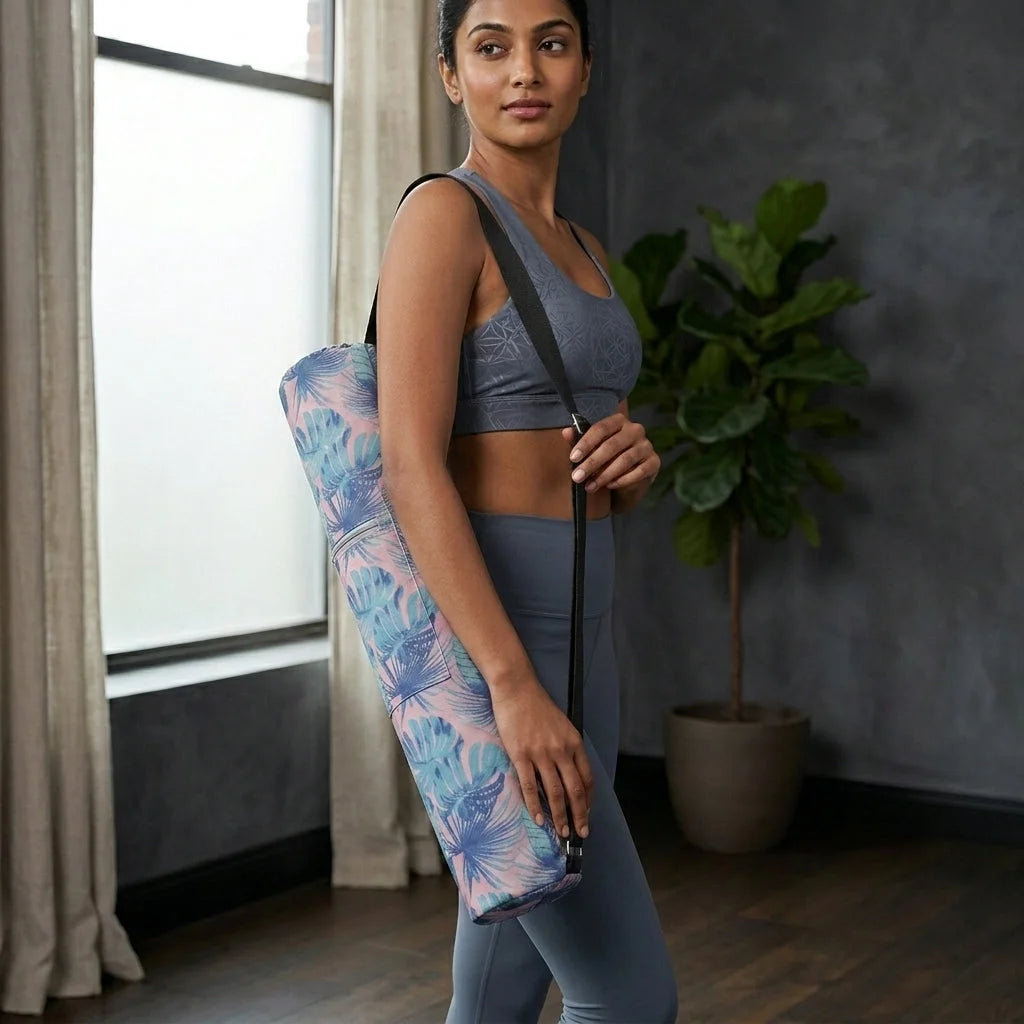 Chic And Spacious Yoga Matt Bag For Daily Flow