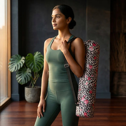Chic And Spacious Yoga Matt Bag For Daily Flow