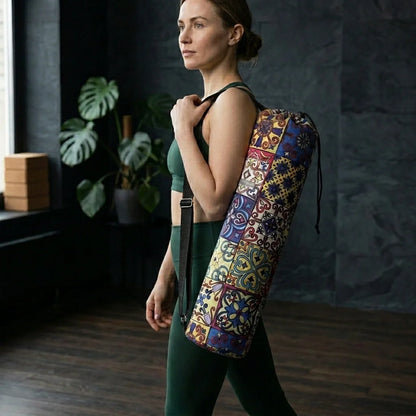 Chic And Spacious Yoga Matt Bag For Daily Flow