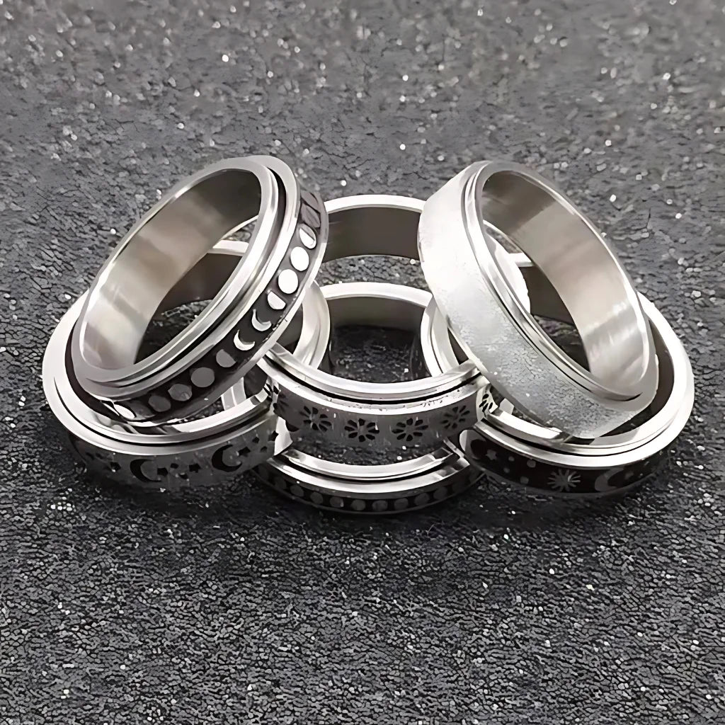 Vintage-Inspired Classic Boho Fidget Ring – ActiveLineage