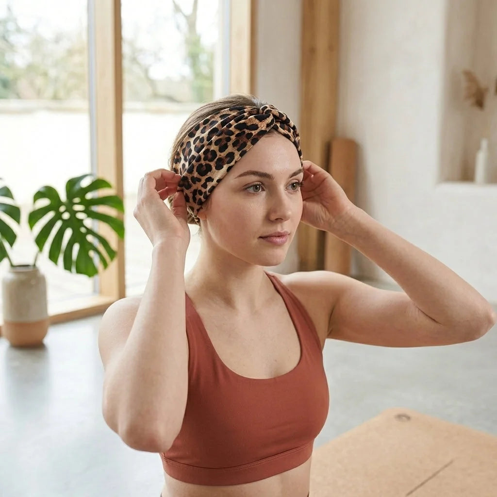 Classic Cotton Training Headband For Everyday