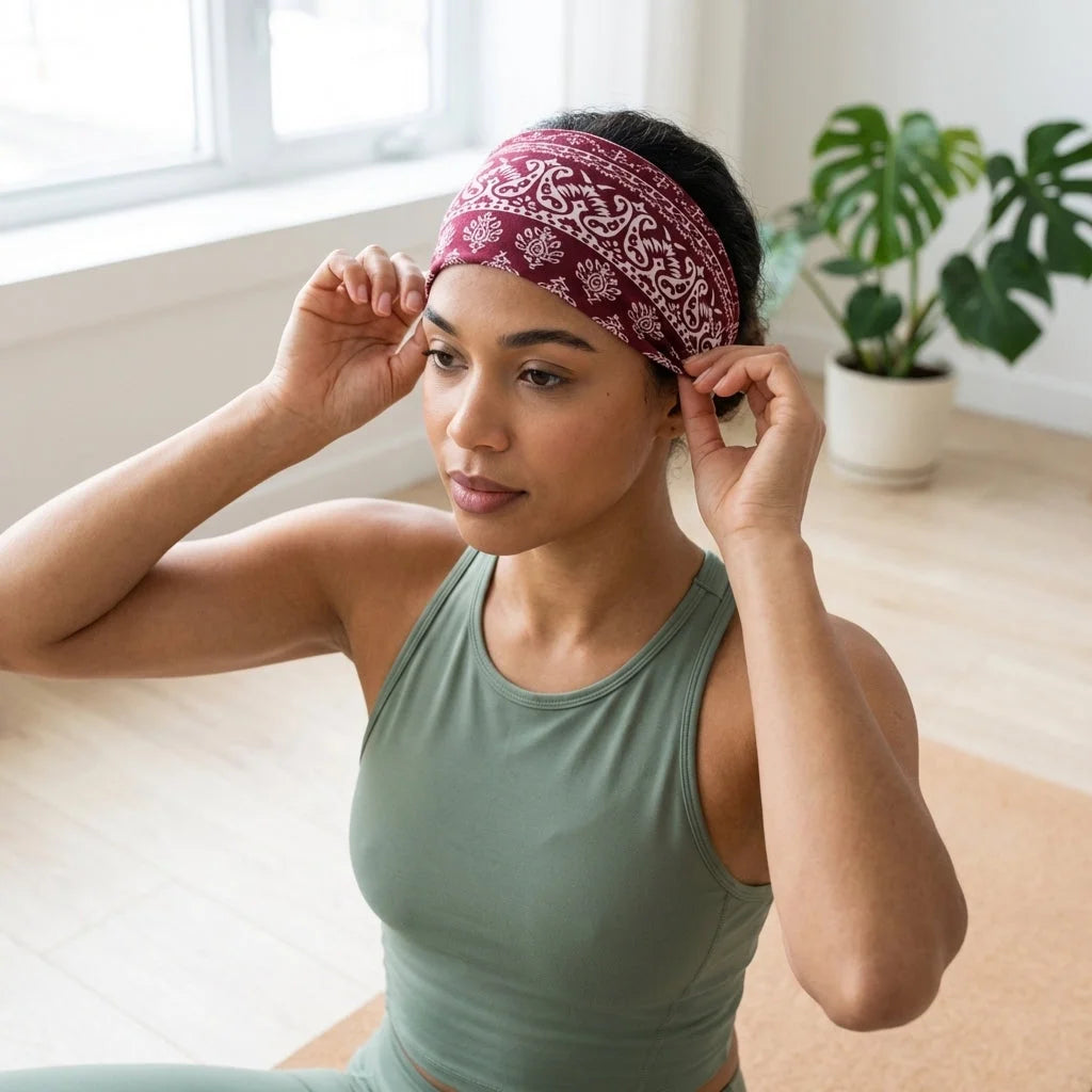 Classic Cotton Training Headband For Everyday