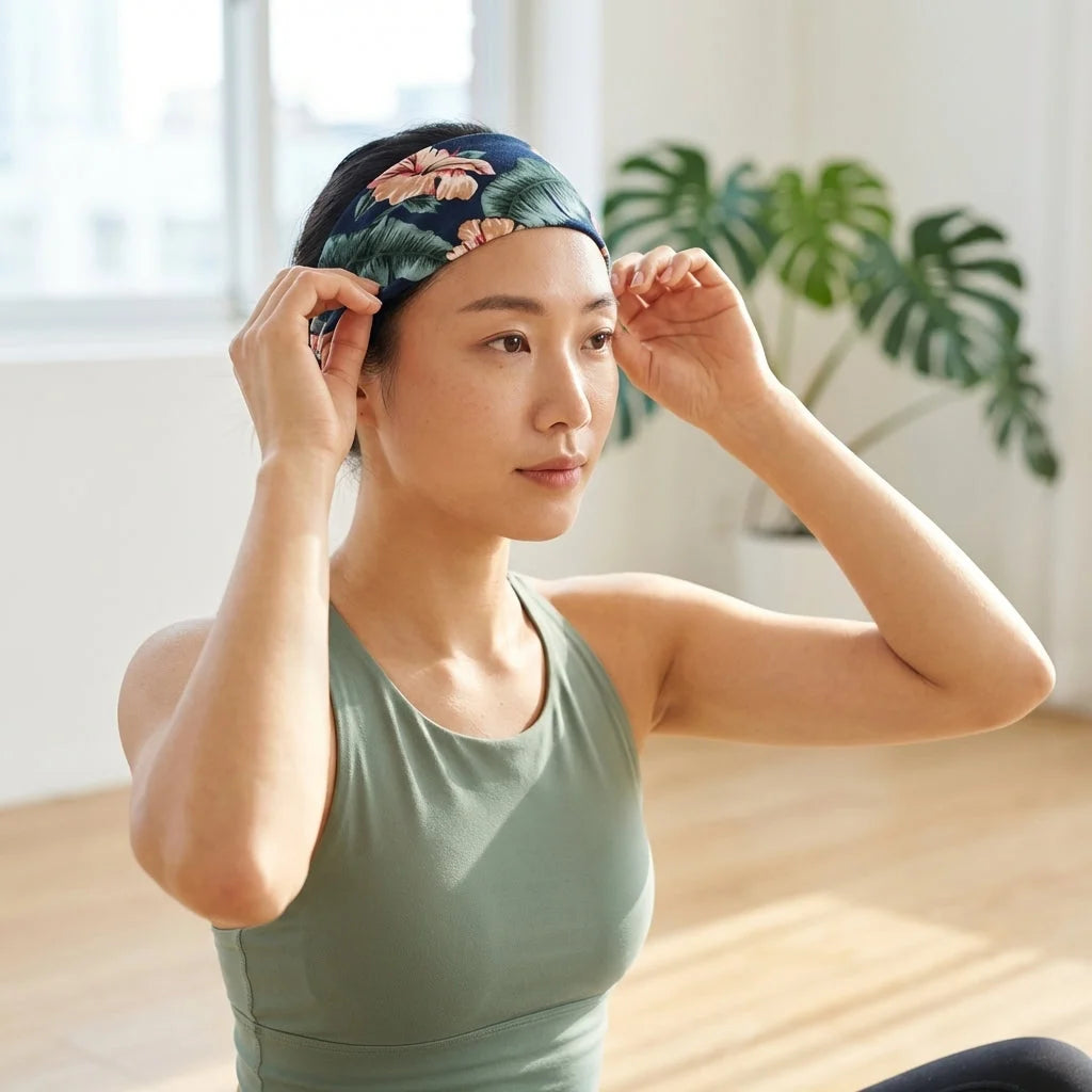 Classic Cotton Training Headband For Everyday