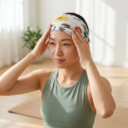 Classic Cotton Training Headband For Everyday