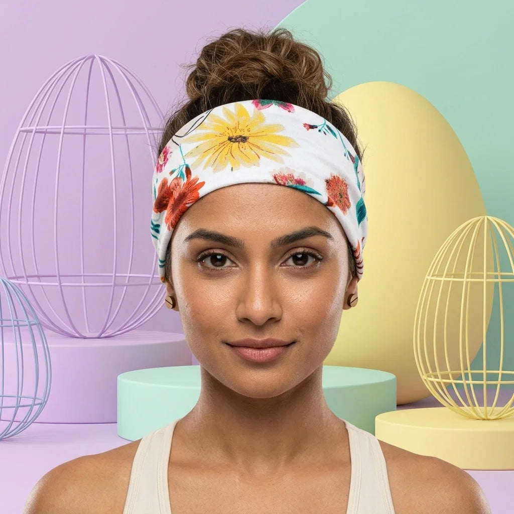 Classic Cotton Training Headband For Everyday