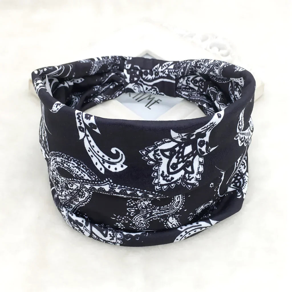 Classic Cotton Training Headband For Everyday Use - Style I / one size