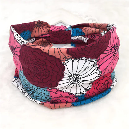 Classic Cotton Training Headband For Everyday Use - Style X / one size