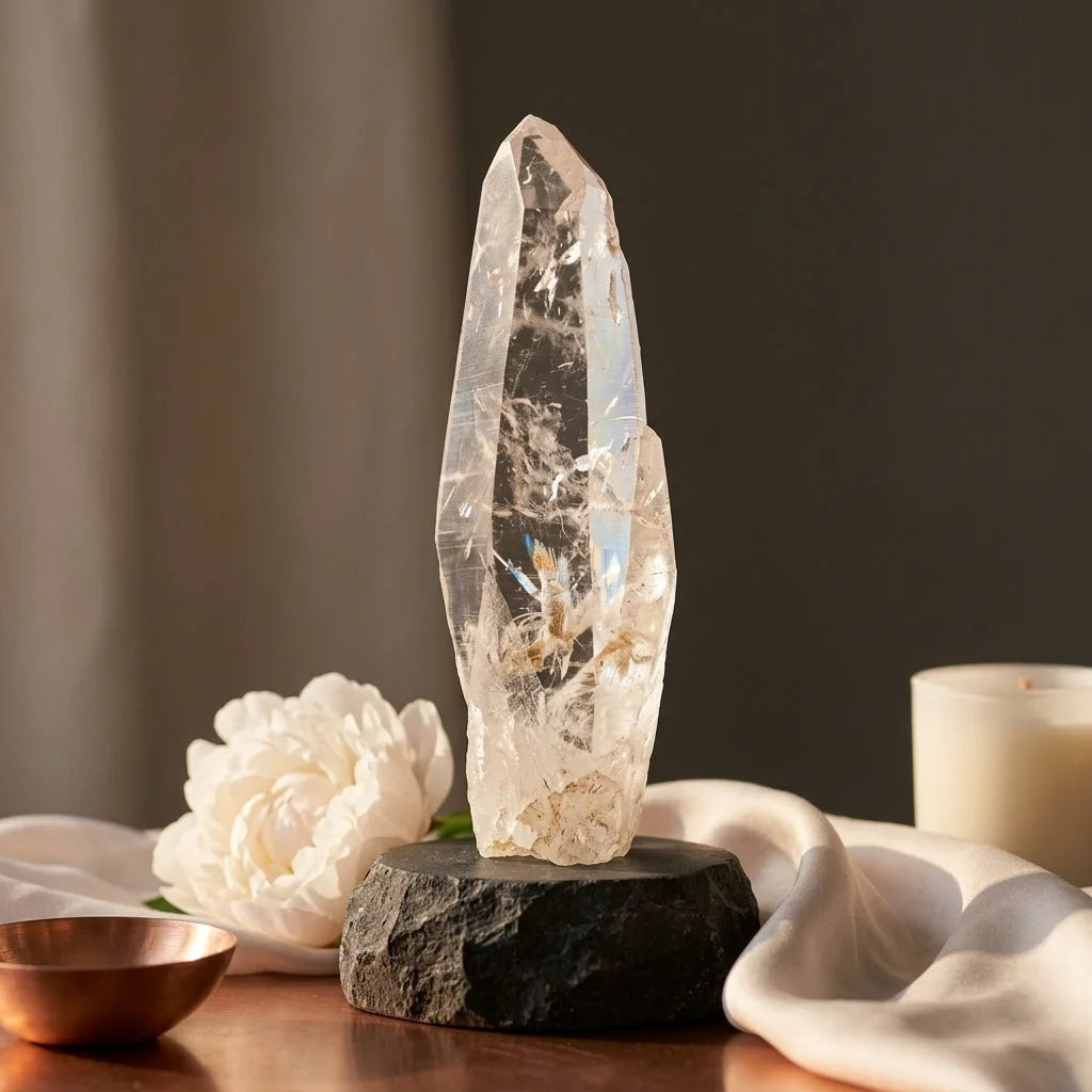 Clear Rocks For Meditation And Sacred Energy Flow