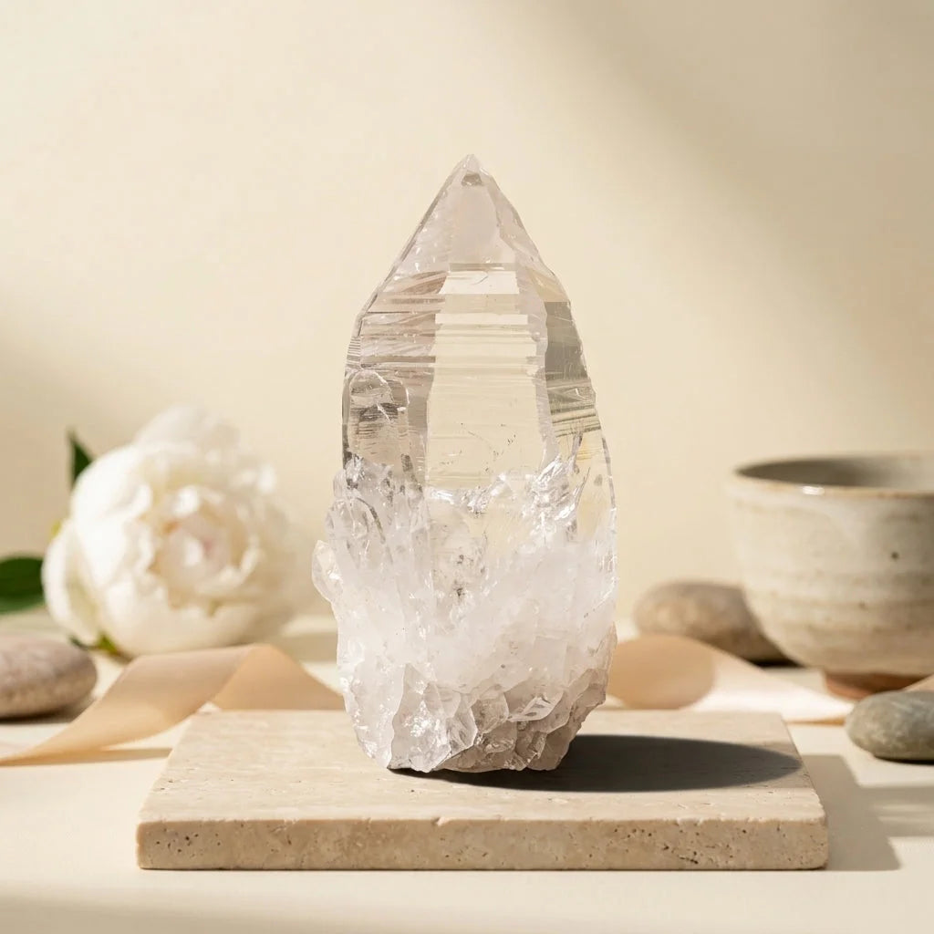 Clear Rocks For Meditation And Sacred Energy Flow