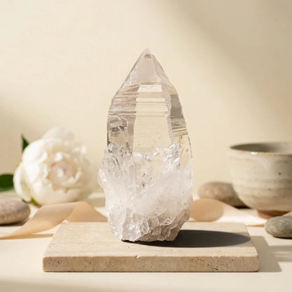 Clear Rocks For Meditation And Sacred Energy Flow