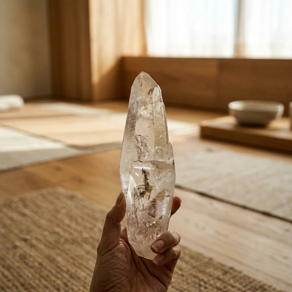Clear Rocks For Meditation And Sacred Energy Flow
