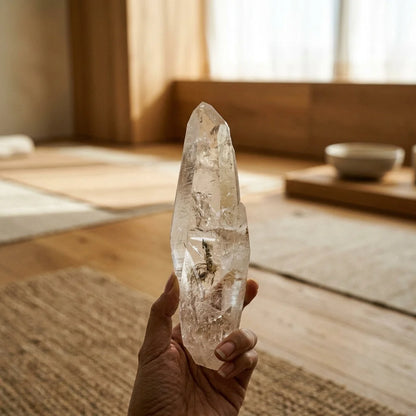 Clear Rocks For Meditation And Sacred Energy Flow