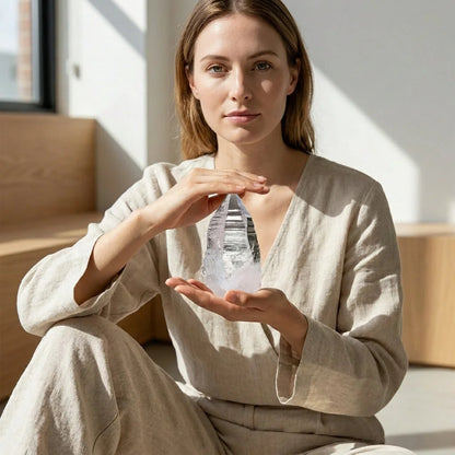 Clear Rocks For Meditation And Sacred Energy Flow