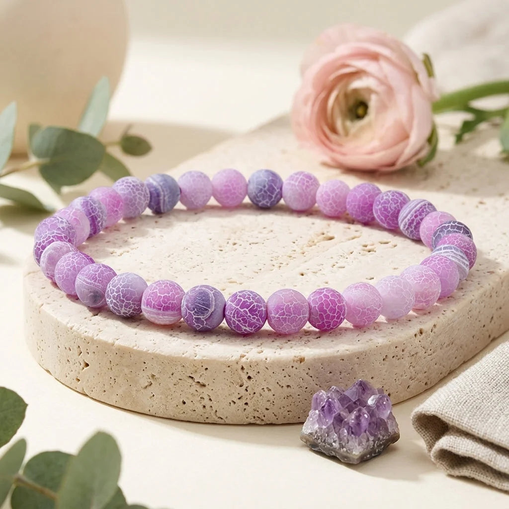 Colorful Drop Shape Beaded Braclets For Wellness Style