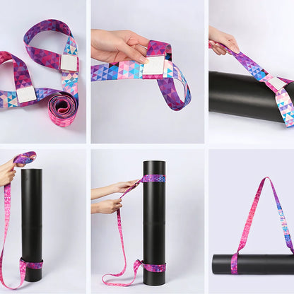 Colorful Hamstring Stretching Strap For Flexibility