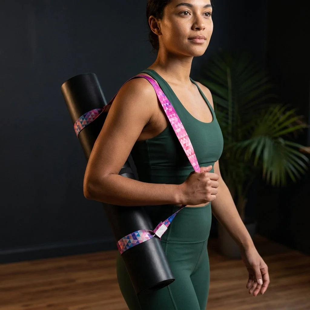 Colorful Hamstring Stretching Strap For Flexibility