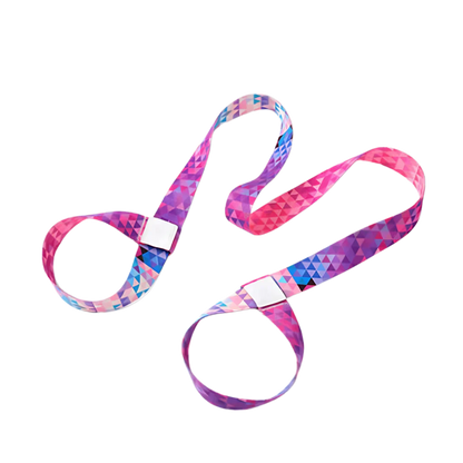 Colorful Hamstring Stretching Strap For Flexibility - Colorful