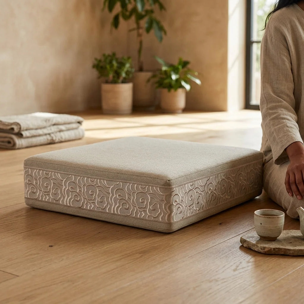 Comfort Blend Pouf Floor Pillows For Everyday Ease