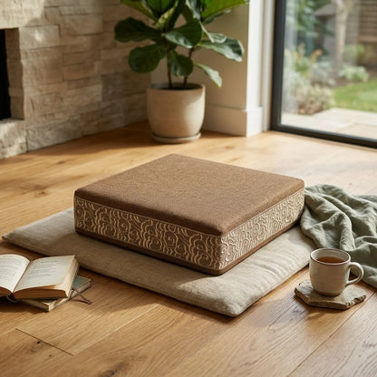Comfort Blend Pouf Floor Pillows For Everyday Ease