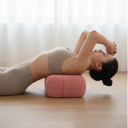 Comfort Fit Yoga Pillow Bolster For Restorative Support
